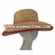 ABPF Fancy Foldable Wide Brim Sombrero Summer Beach Sun PP Straw Hats With Bow